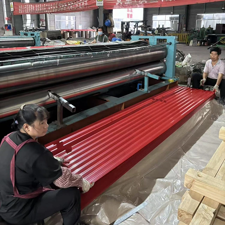 Renk Kaplı Oluklu Metal Çatı Kaplama